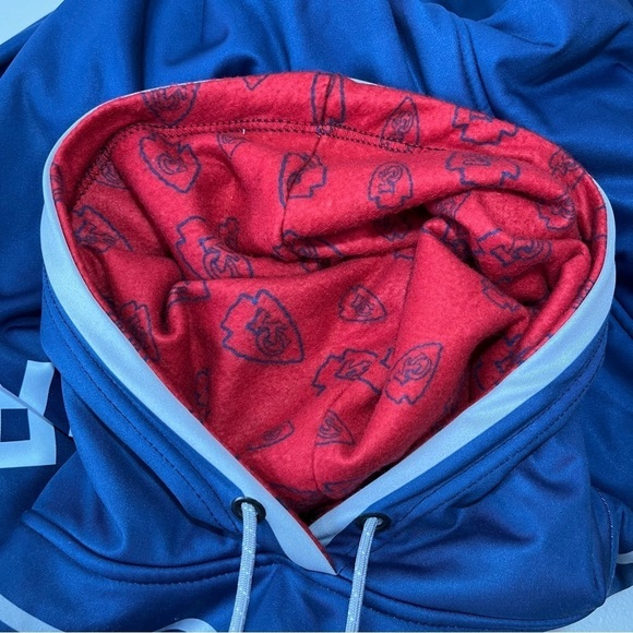 New Kansas City Chiefs Harrison Butker Thick Fleece Sweatshirt Mens XL Rare - Picture 11 of 12